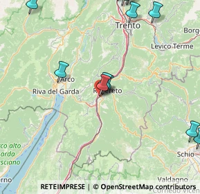 Mappa Bis, 38068 Rovereto TN, Italia (21.75615)