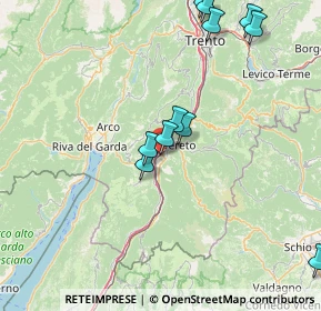 Mappa Bis, 38068 Rovereto TN, Italia (16.94091)