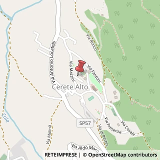 Mappa Via G. Mazzini, 12/n, 24020 Cerete, Bergamo (Lombardia)