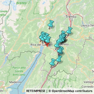 Mappa Zona Artigianale Localita Mala, 38069 Nago-torbole TN, Italia (9.2955)