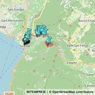 Mappa Zona Artigianale Localita Mala, 38069 Nago-torbole TN, Italia (1.7195)