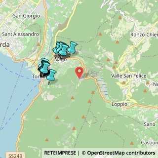Mappa Zona Artigianale Localita Mala, 38069 Nago-torbole TN, Italia (1.8065)