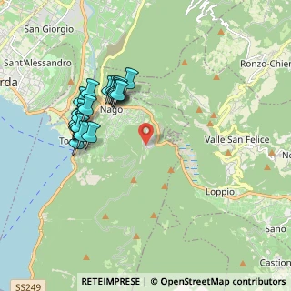 Mappa Zona Artigianale Localita Mala, 38069 Nago-torbole TN, Italia (1.8395)