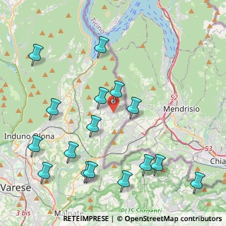 Mappa Via Logaccio, 21050 Saltrio VA, Italia (4.92875)