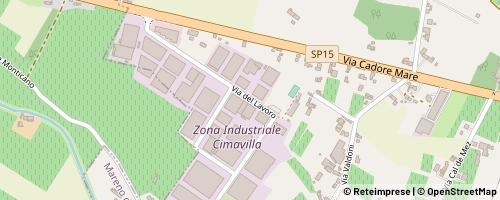 Mappa Codognè