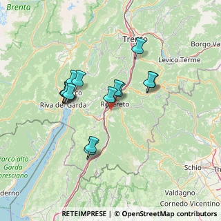 Mappa Via Livenza, 38068 Rovereto TN, Italia (12.046)