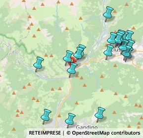 Mappa Via Roma, 24028 Ponte Nossa BG, Italia (4.676)