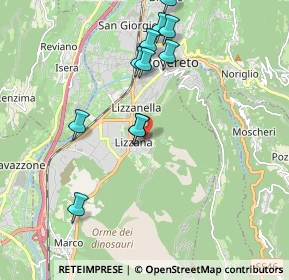 Mappa Via Albert Schweitzer, 38068 Rovereto TN, Italia (1.92545)