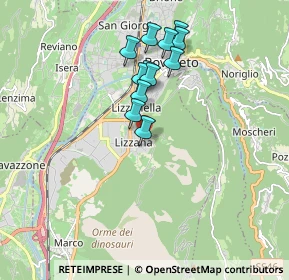 Mappa Via Albert Schweitzer, 38068 Rovereto TN, Italia (1.5125)