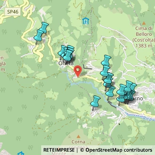 Mappa Via Prealpina Superiore, 24020 Gorno BG, Italia (1.00917)