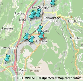 Mappa Piazza F. Guella, 38068 Rovereto TN, Italia (2.04364)