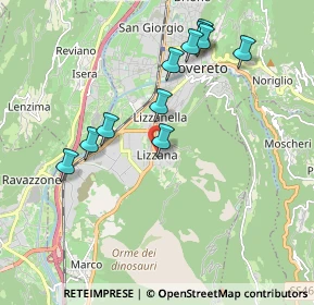 Mappa Piazza F. Guella, 38068 Rovereto TN, Italia (1.89909)
