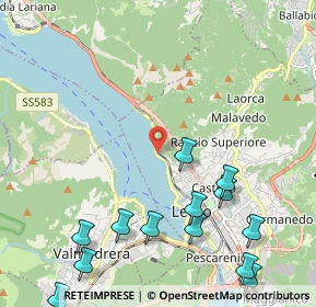 Mappa Via, 23868 Lecco LC, Italia (2.78846)