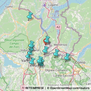 Mappa Via Crotto, 21059 Viggiù VA, Italia (7.28769)