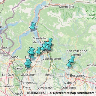 Mappa Via San Giovanni Bosco, 23900 Lecco LC, Italia (12.018)