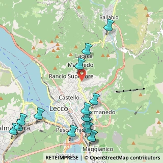 Mappa Via Fausto Valsecchi, 23900 Lecco LC, Italia (2.81733)