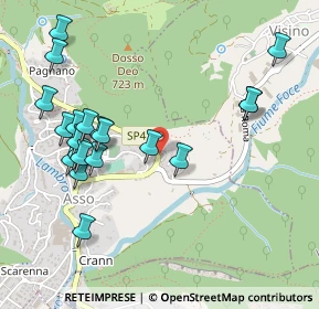 Mappa Via Circonvallazione, 22033 Asso CO, Italia (0.548)