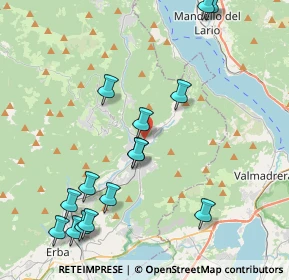 Mappa Via Circonvallazione, 22033 Asso CO, Italia (4.728)