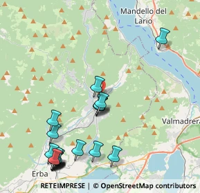 Mappa Via Circonvallazione, 22033 Asso CO, Italia (4.971)