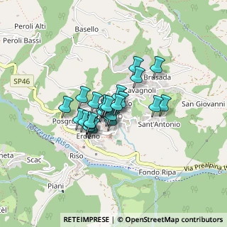 Mappa Piazzale Bersaglieri, 24020 Gorno BG, Italia (0.2504)
