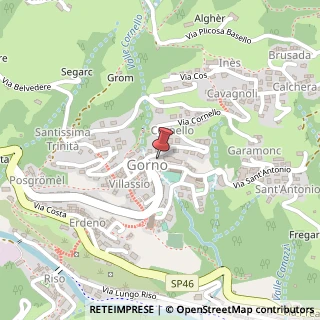 Mappa Piazzale Bersaglieri, 2, 24020 Gorno, Bergamo (Lombardia)