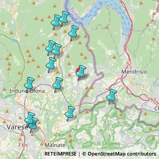 Mappa SP9, 21059 Viggiù VA, Italia (4.64615)