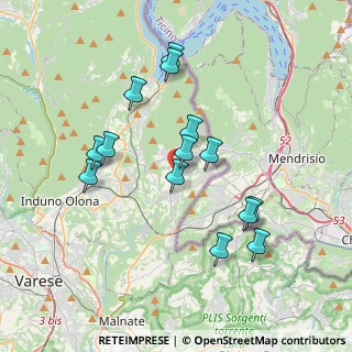 Mappa SP9, 21059 Viggiù VA, Italia (3.46071)