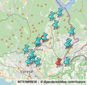 Mappa Via On. Spagnoli, 21051 Arcisate VA, Italia (3.79313)