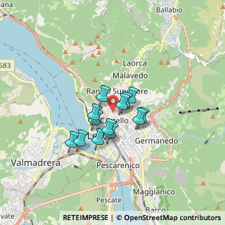 Mappa Via Seminario, 23900 Lecco LC, Italia (1.09615)