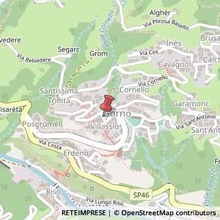 Mappa Piazza Villassio, 27, 24020 Gorno, Bergamo (Lombardia)