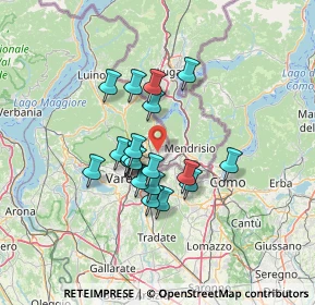 Mappa 21059 Viggiù VA, Italia (10.2015)