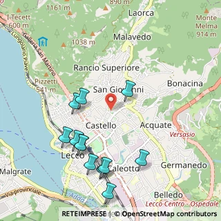Mappa Via Carlo Mauri, 23900 Lecco LC, Italia (1.10417)
