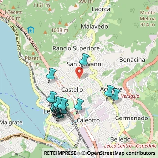 Mappa Via Carlo Mauri, 23900 Lecco LC, Italia (1.088)