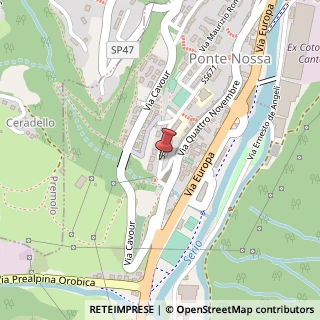 Mappa Viale Rimembranze, 40, 24028 Ponte Nossa, Bergamo (Lombardia)