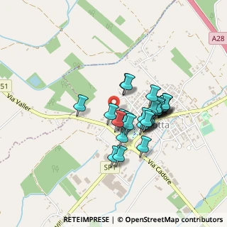 Mappa Via Sandro Pertini, 33083 Villotta PN, Italia (0.325)