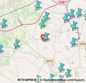 Mappa Via Comun, 31013 Codogné TV, Italia (6.271)