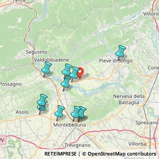 Mappa Via Europa Unita, 31020 Vidor TV, Italia (7.82818)