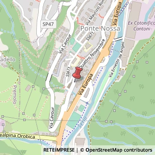 Mappa Piazza del Santuario, 2, 24028 Ponte Nossa, Bergamo (Lombardia)
