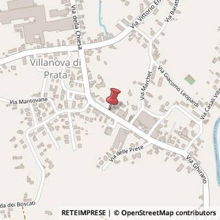 Mappa Via della Chiesa, 24, 33080 Prata di Pordenone, Pordenone (Friuli-Venezia Giulia)