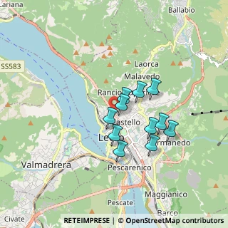 Mappa Via Pasubio, 23900 Lecco LC, Italia (1.30182)