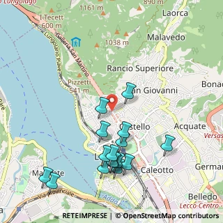 Mappa Via Pasubio, 23900 Lecco LC, Italia (1.09688)