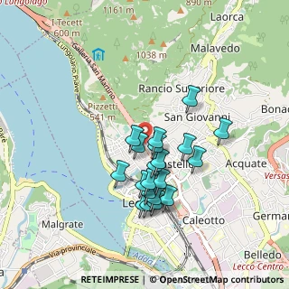 Mappa Via Pasubio, 23900 Lecco LC, Italia (0.7345)