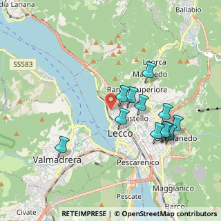 Mappa Via Privata Vittorio Veneto, 23900 Lecco LC, Italia (1.77833)
