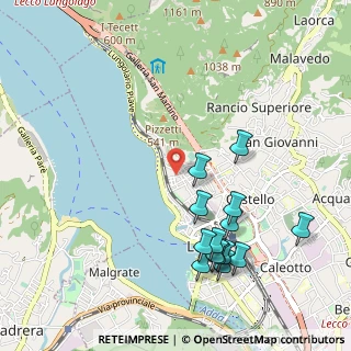 Mappa Via Privata Vittorio Veneto, 23900 Lecco LC, Italia (1.10286)