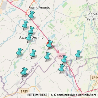 Mappa SP1, 33083 Villotta PN, Italia (4.46923)