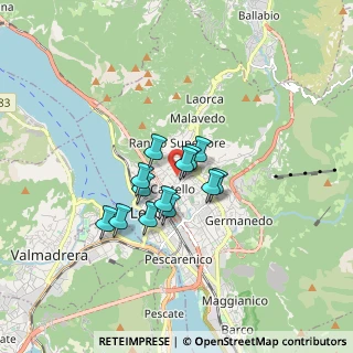 Mappa Via Mentana, 23900 Lecco LC, Italia (1.10385)