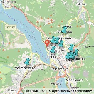 Mappa Via Trento, 23900 Lecco LC, Italia (1.83417)