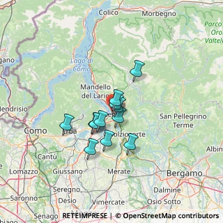 Mappa Via Grado, 23900 Lecco LC, Italia (8.915)