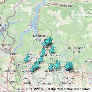 Mappa Via Trento, 23900 Lecco LC, Italia (14.9895)