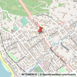 Mappa Via Cà Rossa, 22, 23900 Calolziocorte, Lecco (Lombardia)